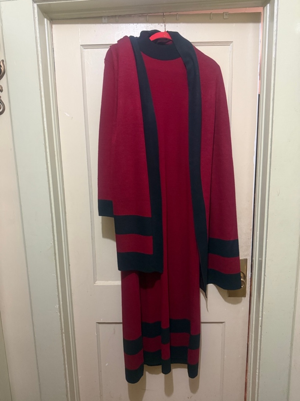 Maxi Dress with matching Scarf